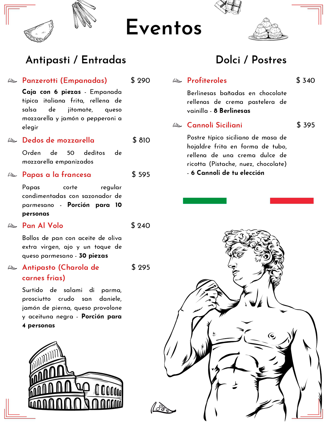 Eventos Junio - Pizzería Al Volo